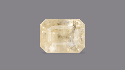Natural Yellow Sapphire (Pukhraj) 10.10 Carats