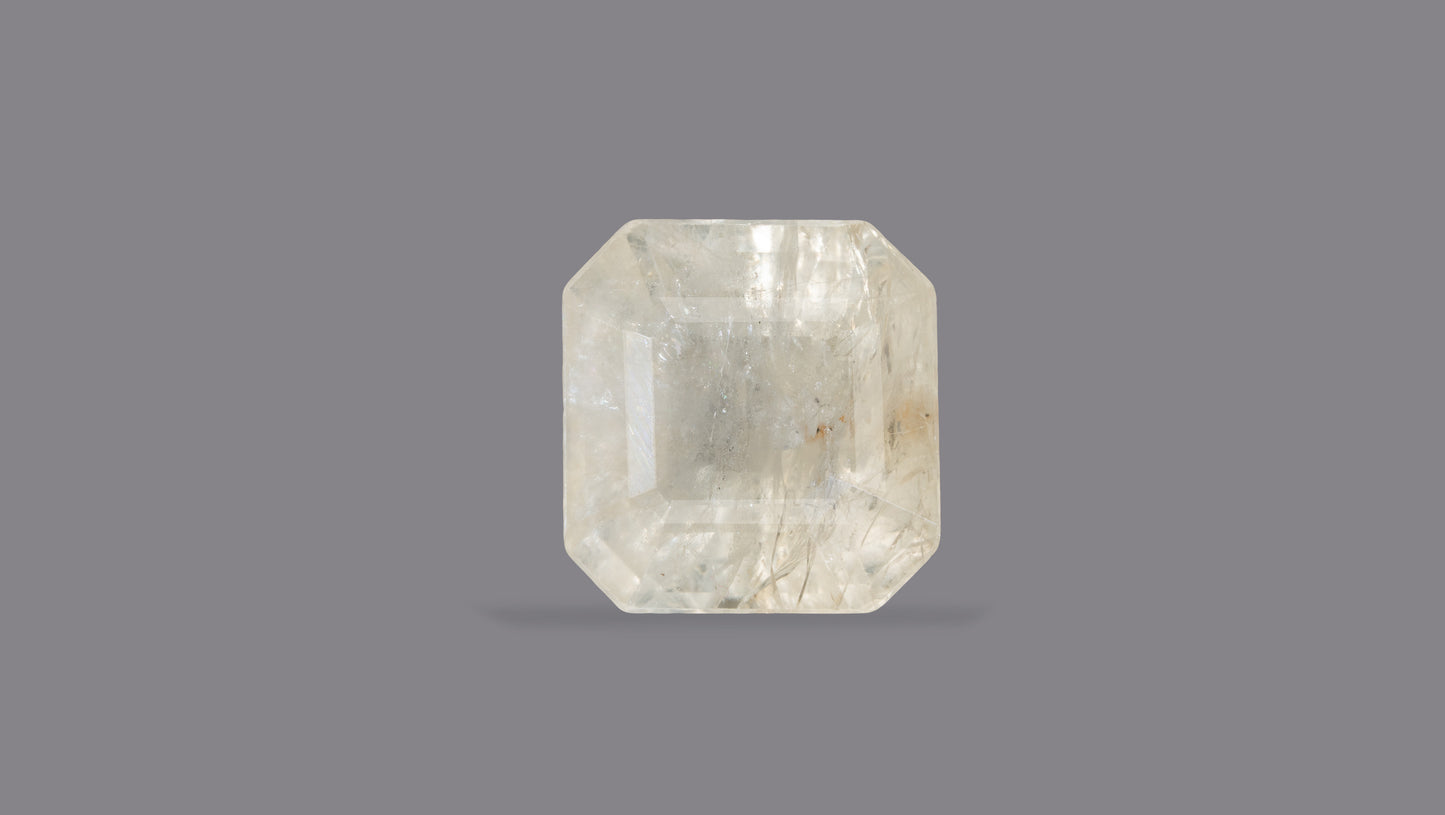 Natural Yellow Sapphire (Pukhraj) 7.11 Carats