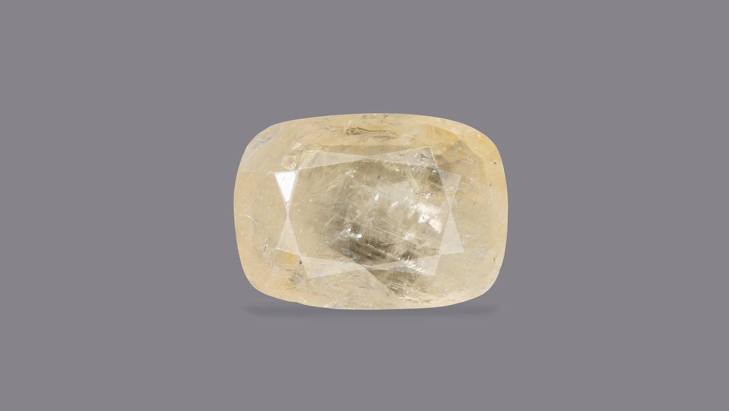 Natural Yellow Sapphire (Pukhraj) 8.87 Carats