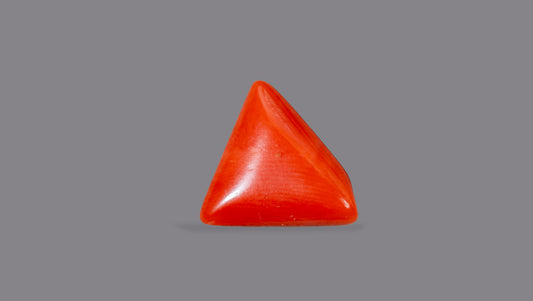 Natural Italian Red Coral (Moonga) 4.10 Carats