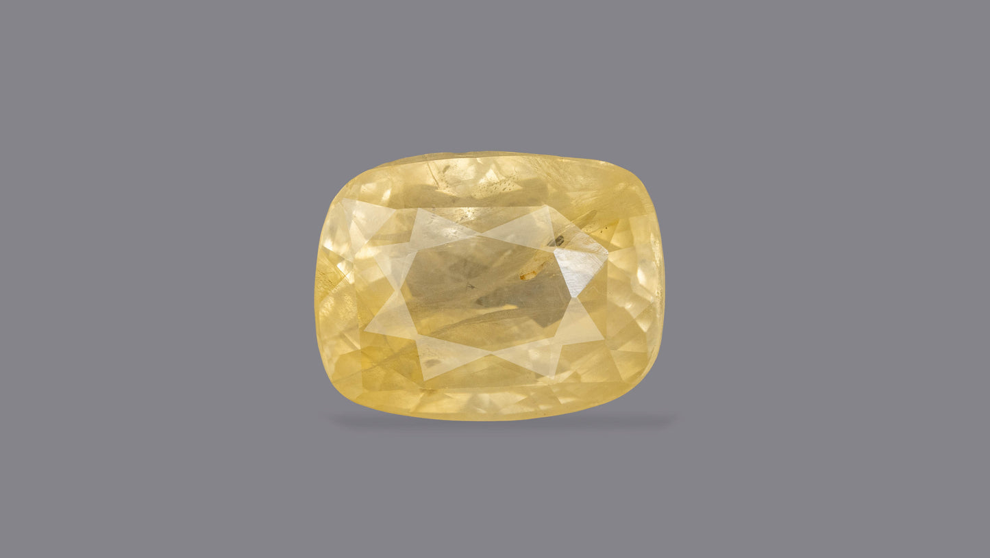 Natural Yellow Sapphire (Pukhraj) 9.40 Carats
