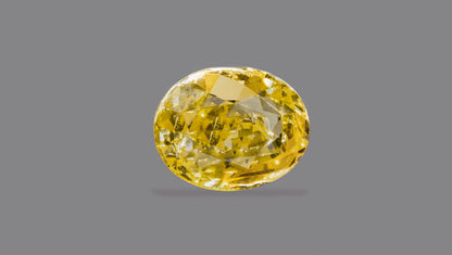 NATURAL YELLOW SAPPHIRE (PUKHRAJ) 3.06 CARATS