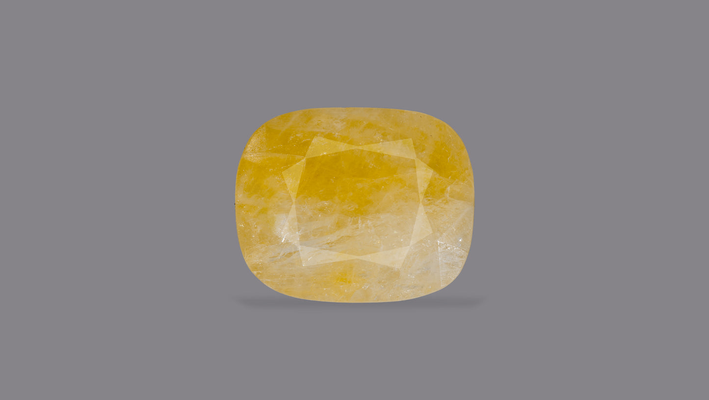 Natural Yellow Sapphire (Pukhraj) 10.97 Carats