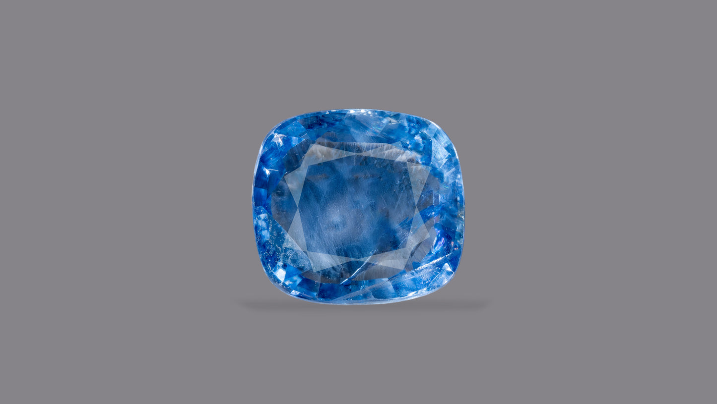 Natural Blue Sapphire (Neelam) 5.92 Carats