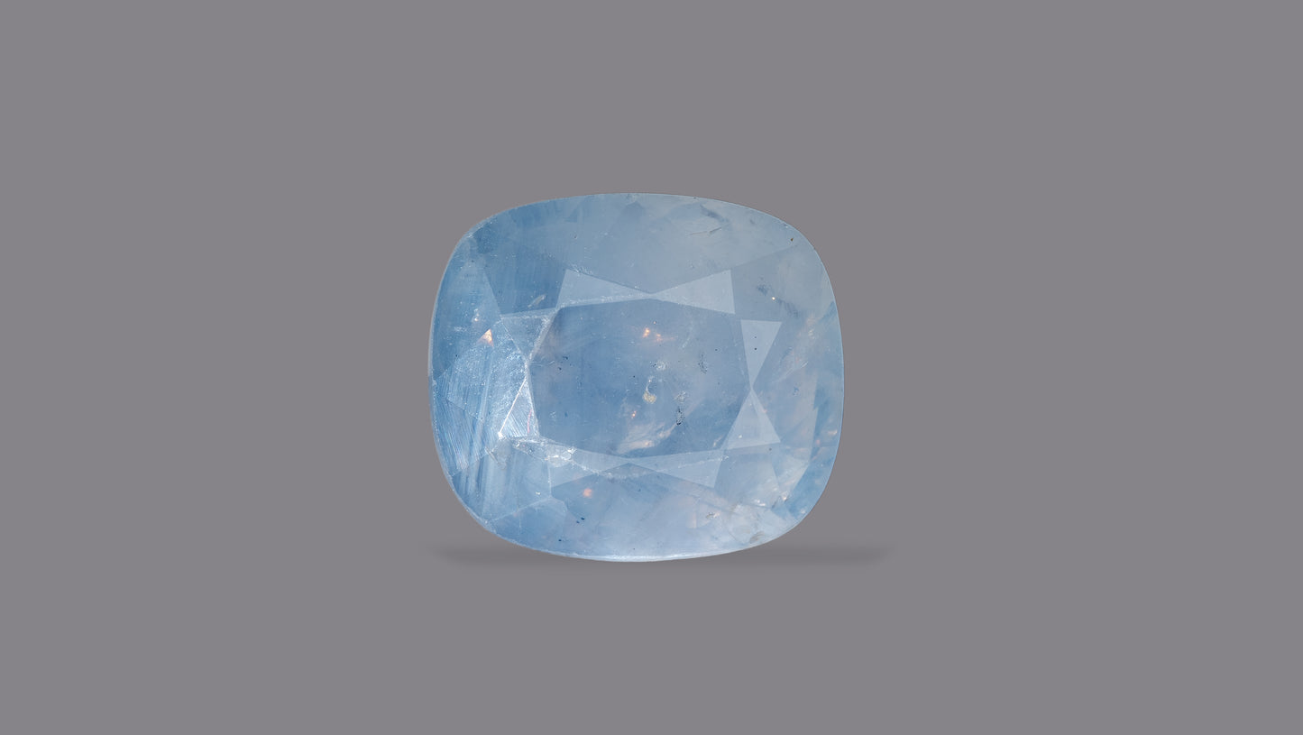 Natural Blue Sapphire (Neelam) 6.29 Carats
