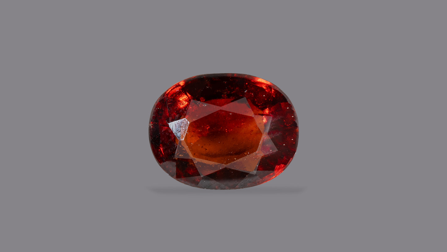Natural Sri-Lankan Hessonite (Gomed) 4.95 Carats