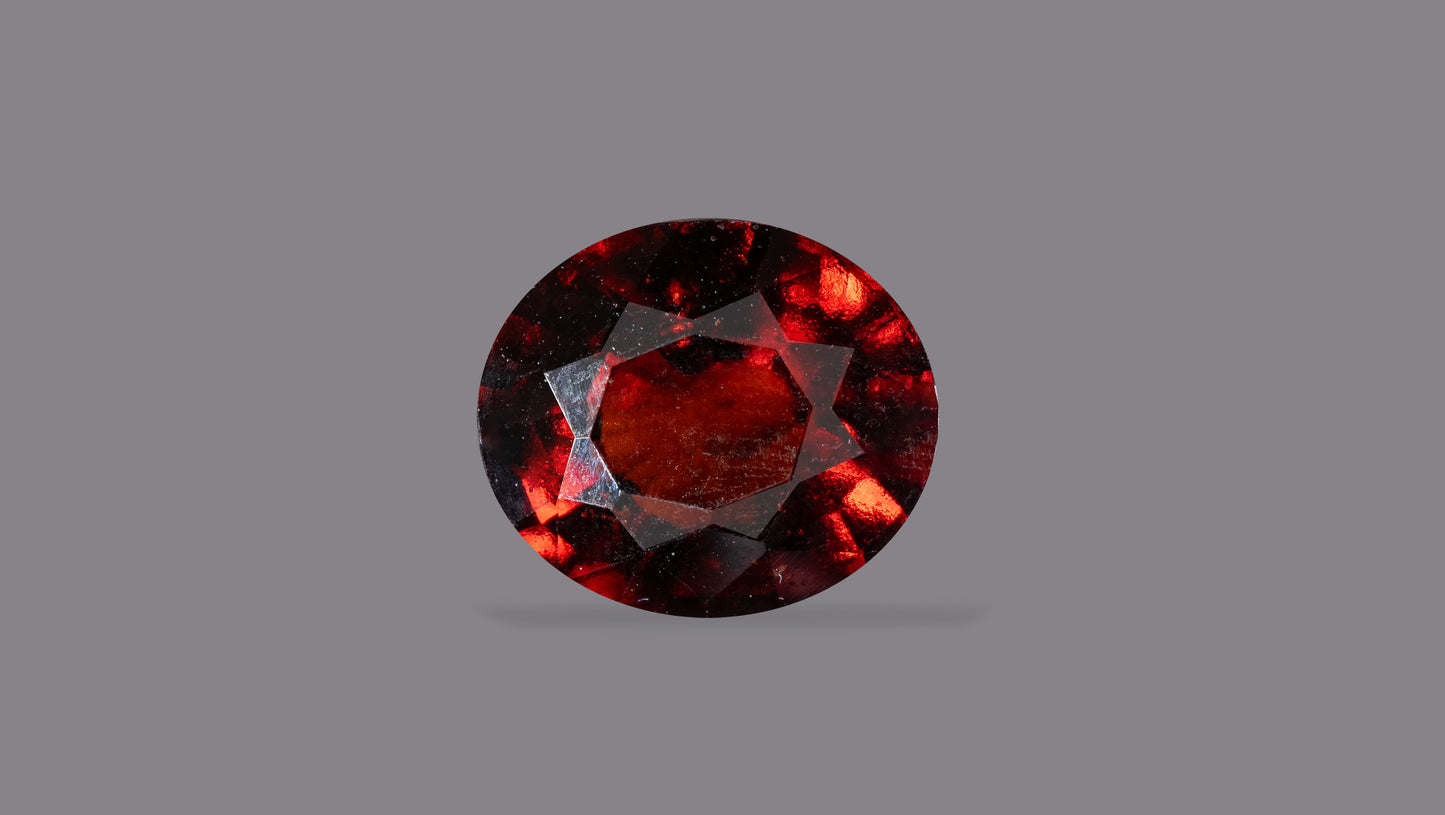 Natural Sri-Lankan Hessonite (Gomed) 8.58 Carats