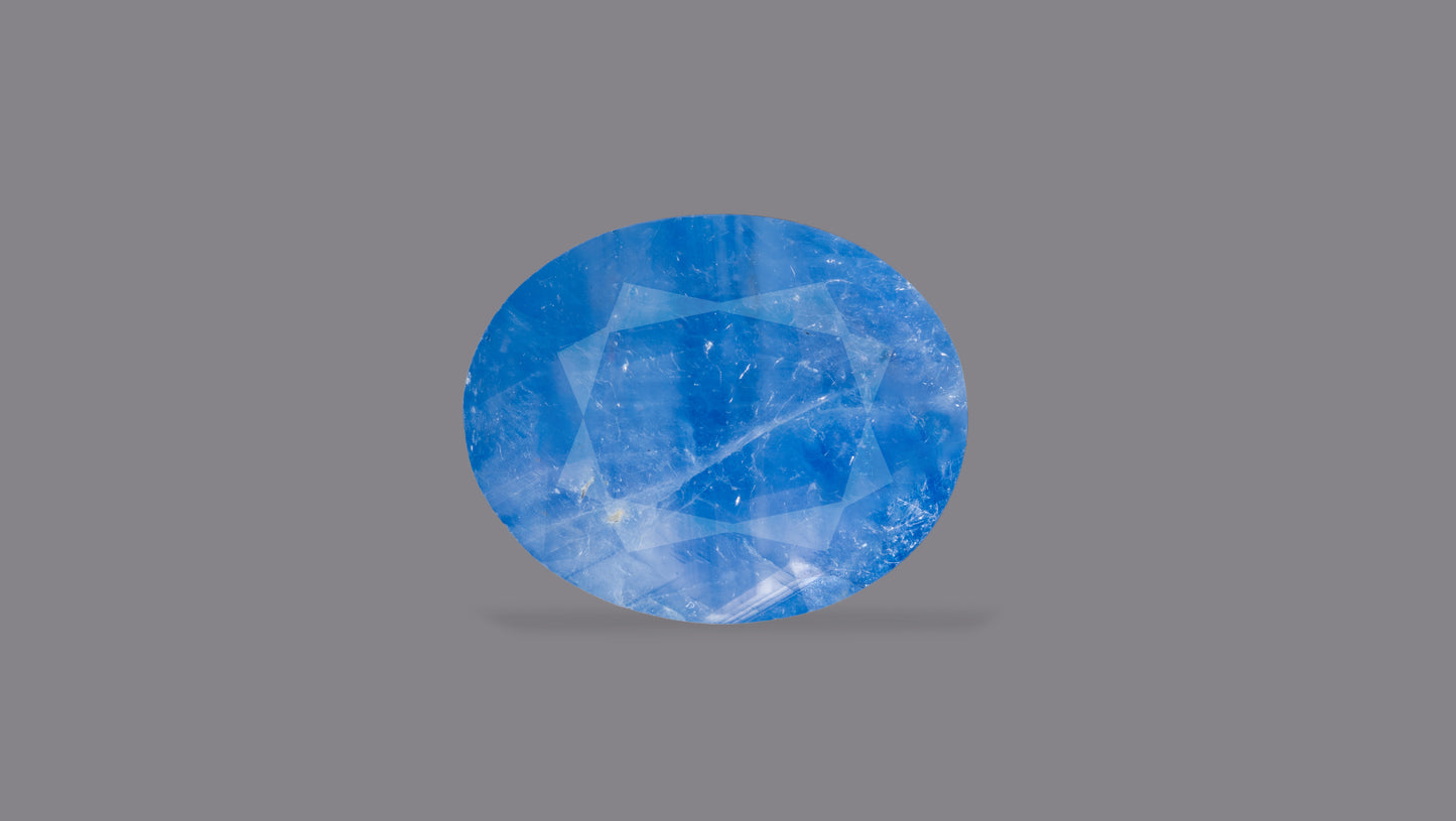 Natural Blue Sapphire (Neelam) 9.09 Carats
