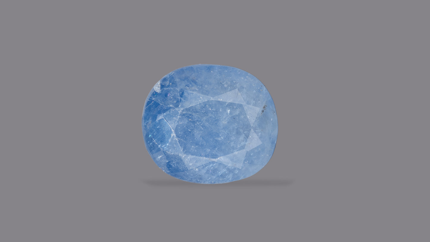Natural Blue Sapphire (Neelam) 6.20 Carats