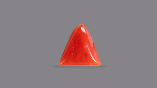Natural Italian Red Coral (Moonga) 5.98 Carats