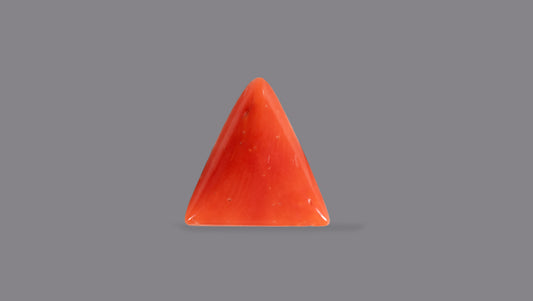 Natural Italian Red Coral (Moonga) 4.50 Carats