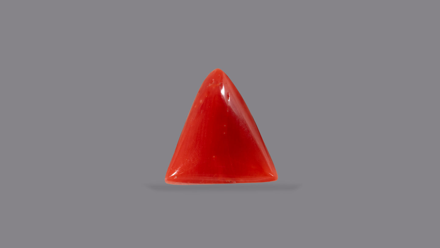 Natural Red Coral (Moonga) 5.14 Carats