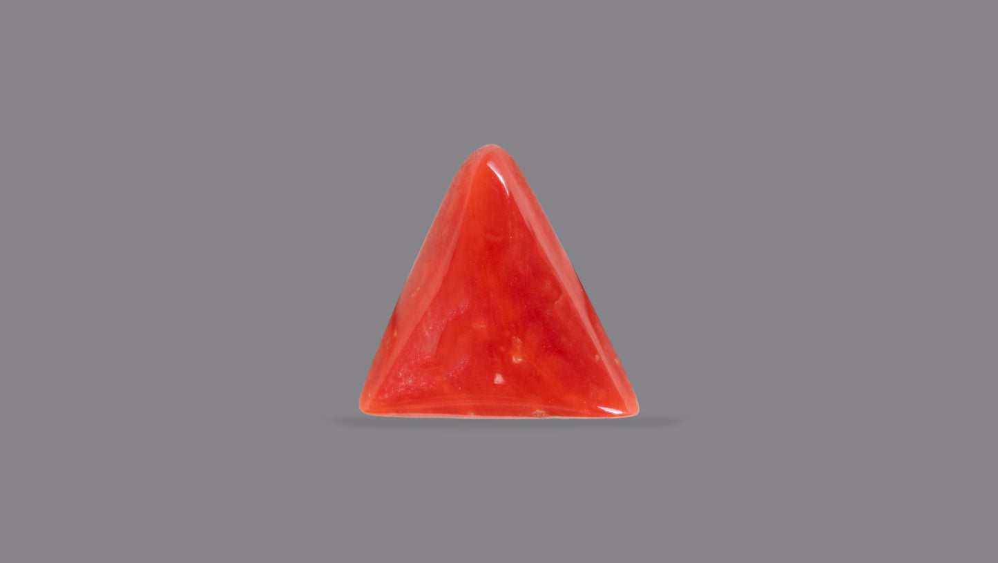 Natural Italian Red Coral (Moonga) 5.54 Carats