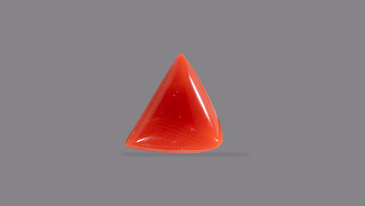 Natural Italian Red Coral (Moonga) 5.20 Carats