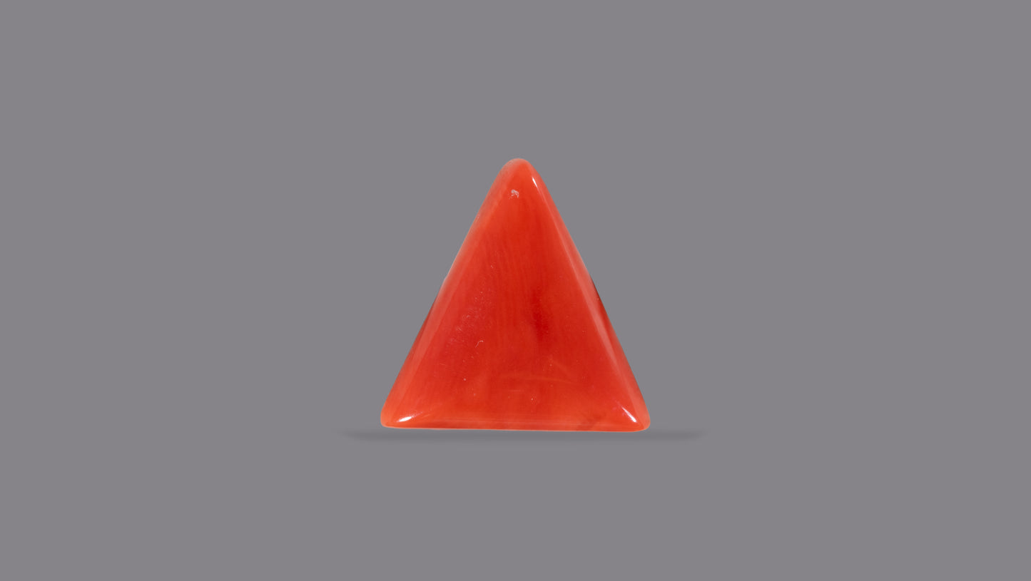 Natural Italian Red Coral (Moonga) 6.11 Carats