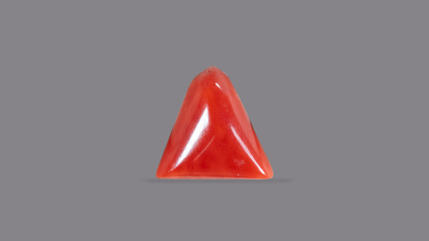 Natural Italian Red Coral (Moonga) 5.04 Carats