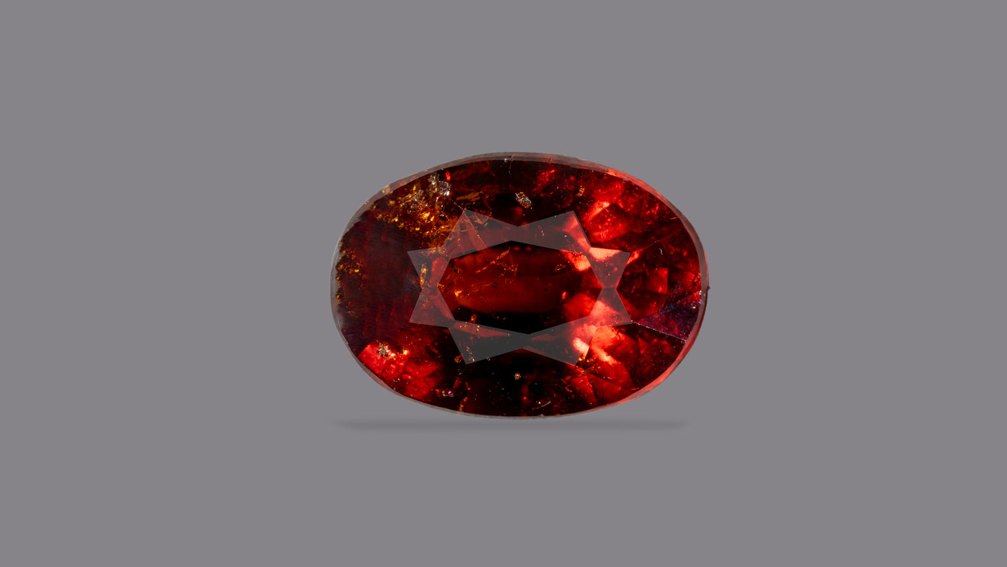 Natural Sri-Lankan Hessonite (Gomed) 11.52 Carats