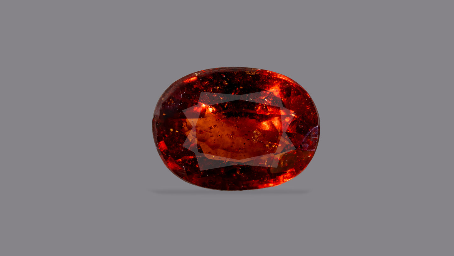 Natural Sri-Lankan Hessonite (Gomed) 5.54 Carats