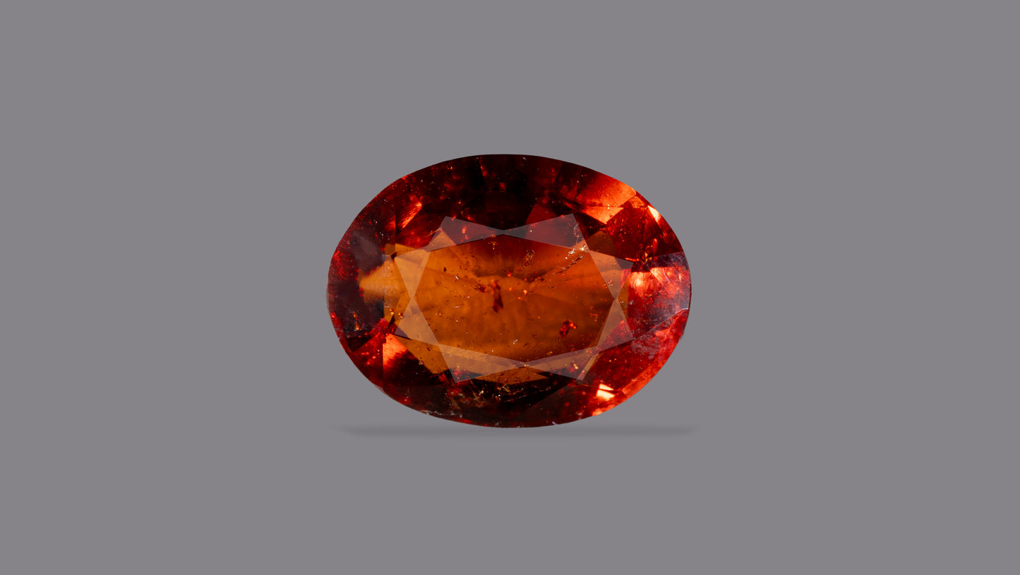 Natural Sri-Lankan Hessonite (Gomed) 5.85 Carats