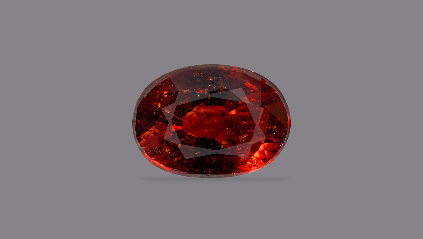 Natural Sri-Lankan Hessonite (Gomed) 7.58 Carats