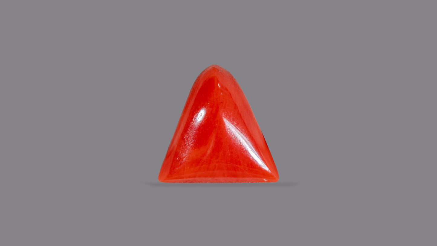 Natural Italian Red Coral (Moonga) 5.23 Carats