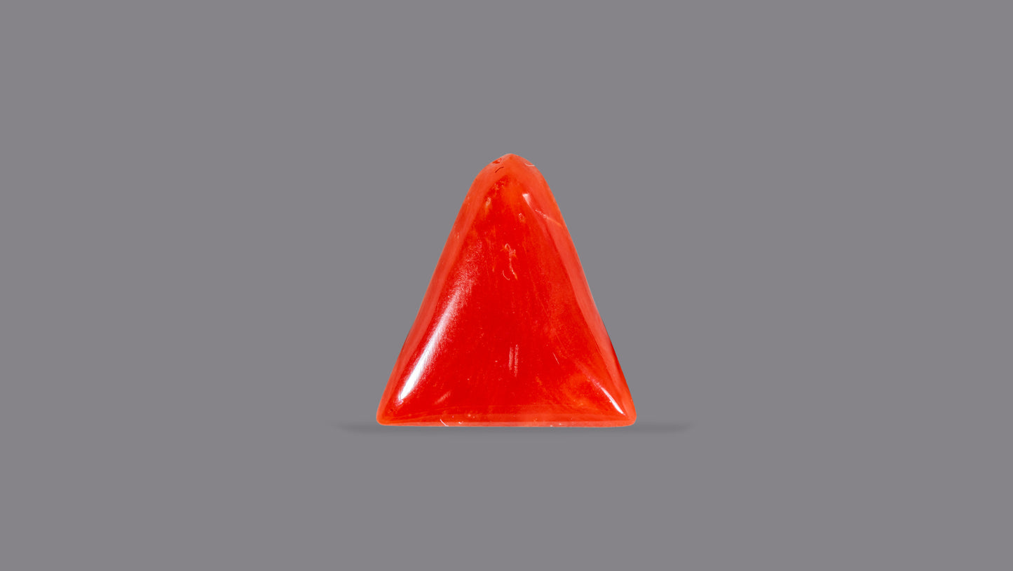 Natural Italian Red Coral (Moonga) 5.19 Carats