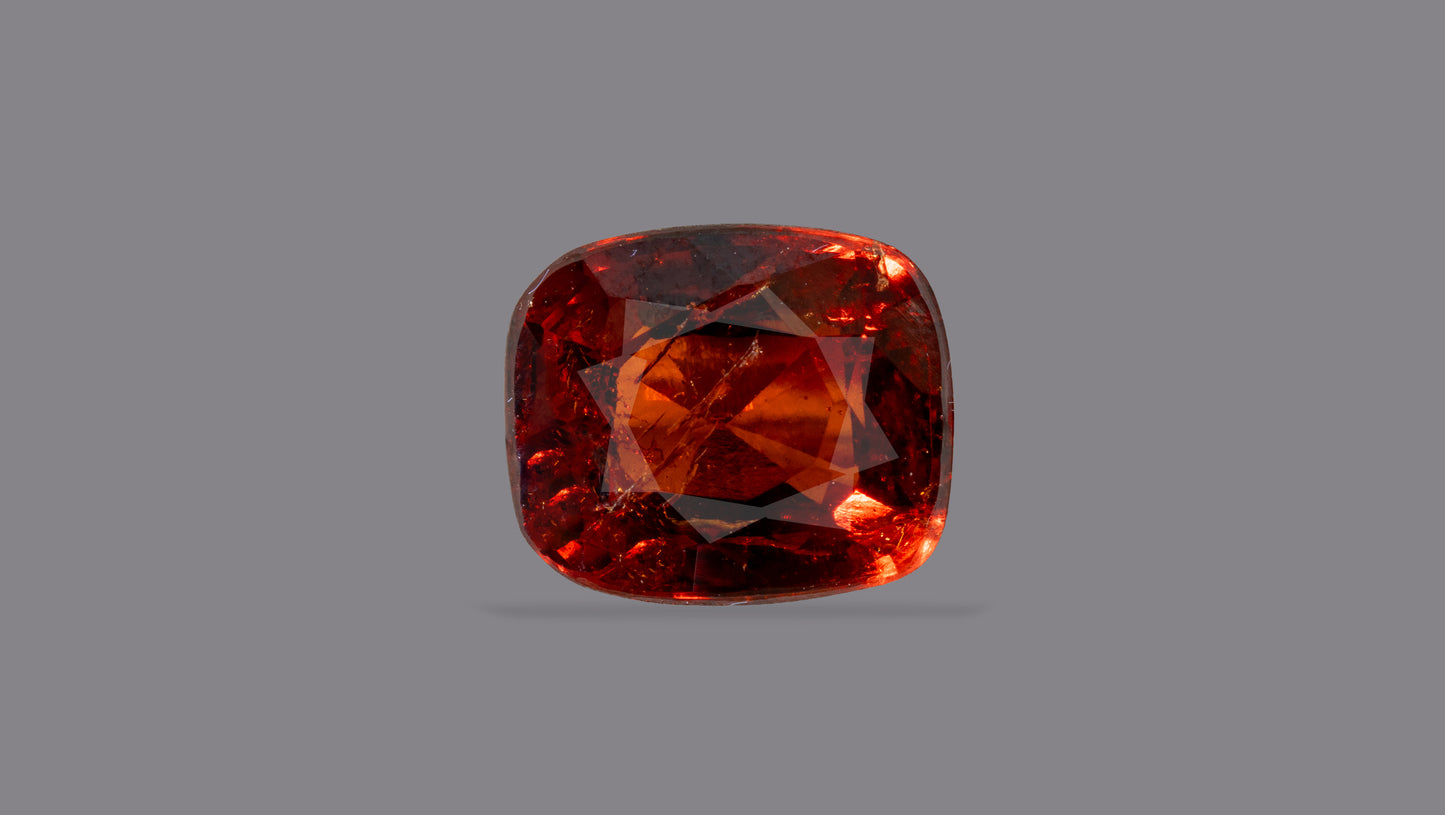 Natural Sri-Lankan Hessonite (Gomed) 6.10 Carats