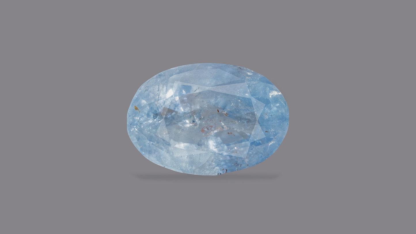 Natural Blue Sapphire (Neelam) 3.89 Carats