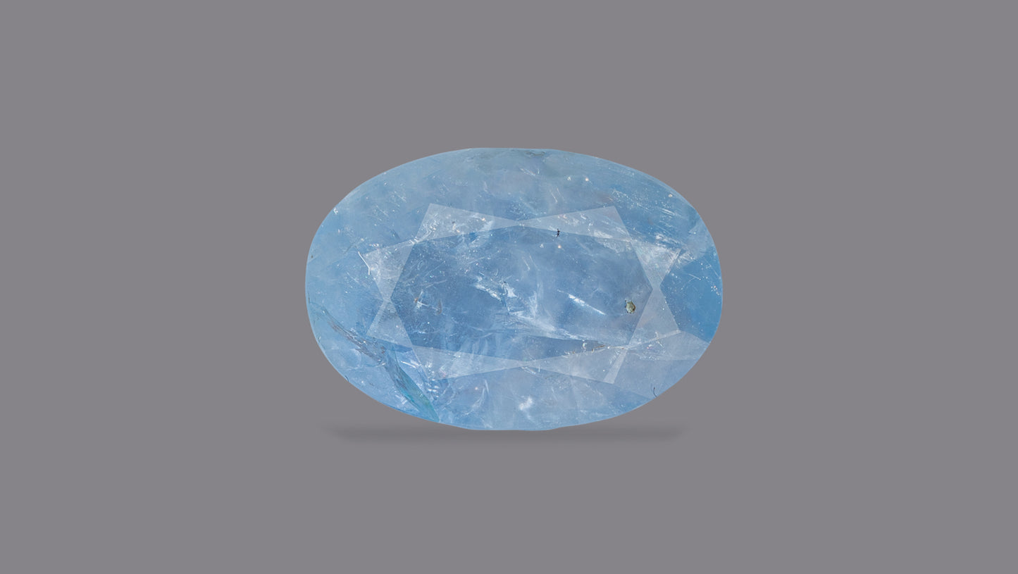 Natural Blue Sapphire (Neelam) 4.76 Carats