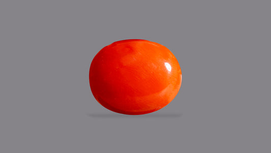 Japanese Red Coral (Moonga) 6.47 Carats