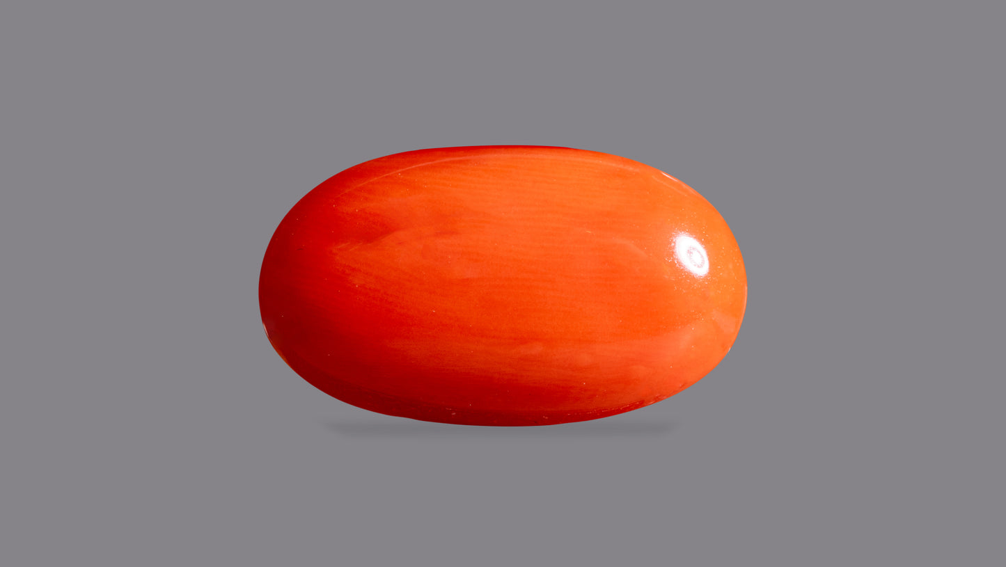 Japanese Red Coral (Moonga) 5.79 Carats