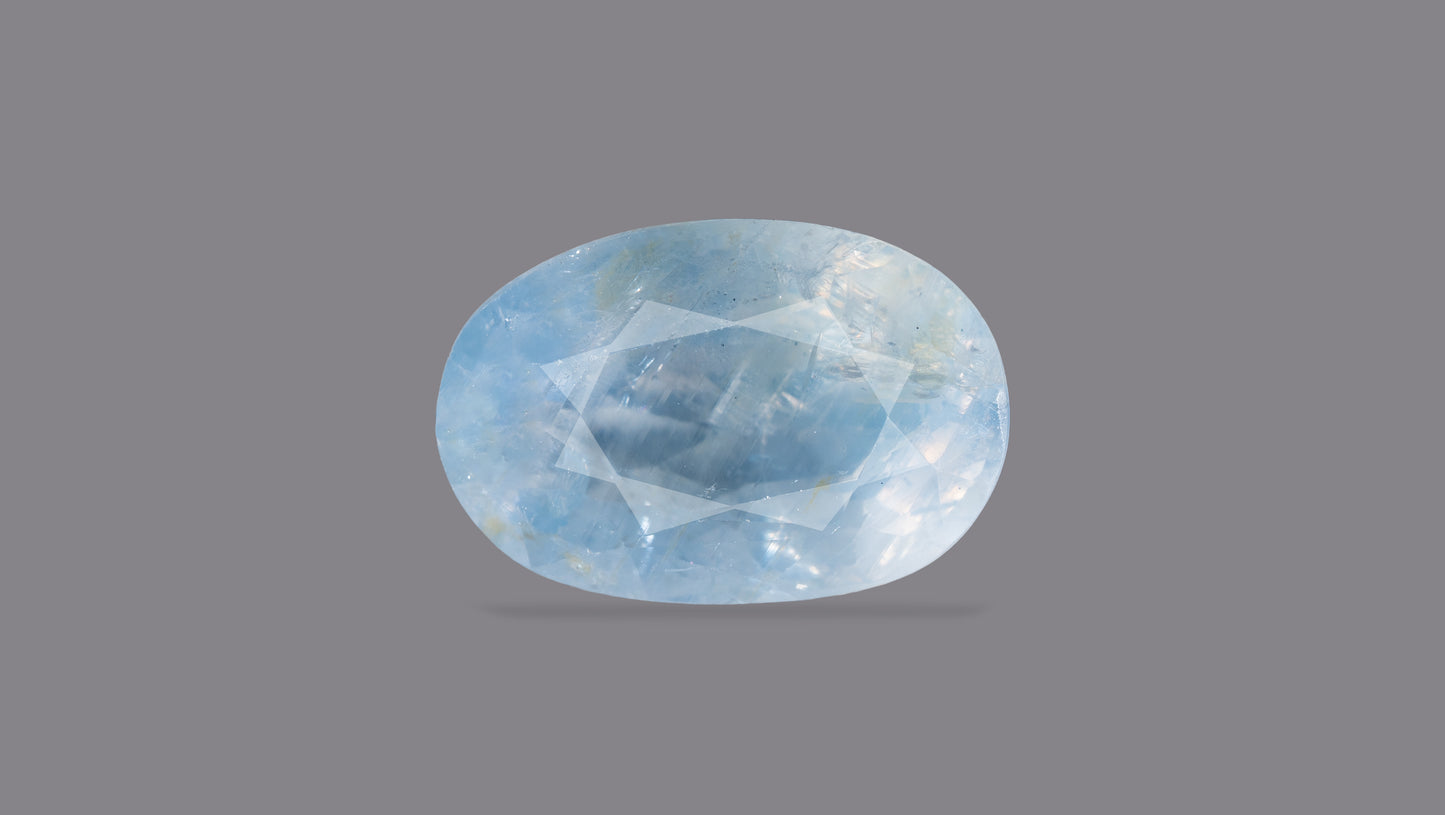 Natural Blue Sapphire (Neelam) 4.39 Carats