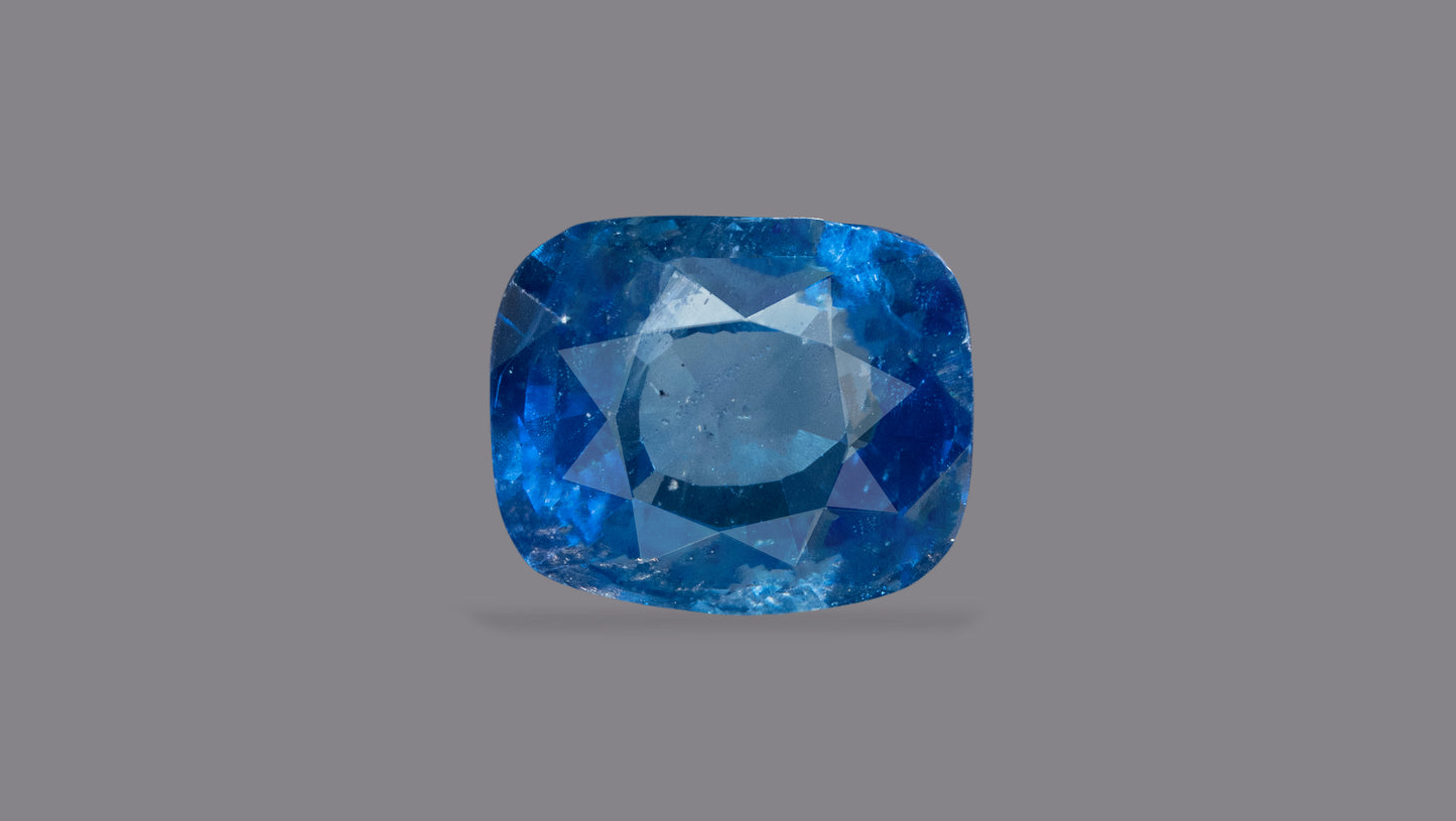 Natural Blue Sapphire (Neelam) 3.90 Carats