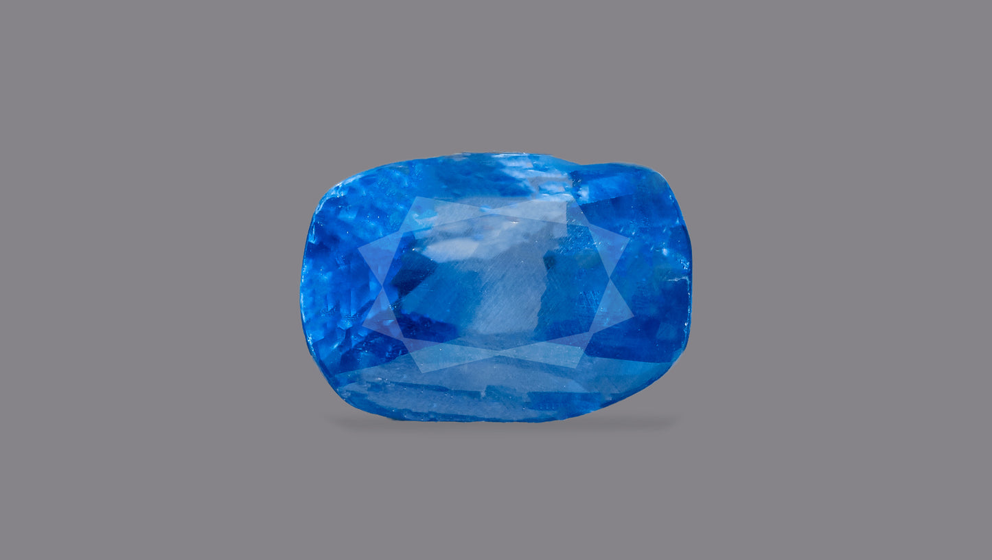 Natural Blue Sapphire (Neelam) 3.92 Carats