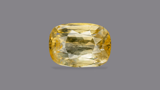 Natural Yellow Sapphire (Pukhraj) 7.37 Carats