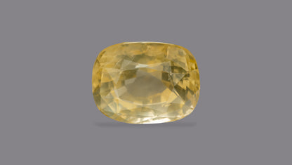 Natural Yellow Sapphire (Pukhraj) 7.20 Carats