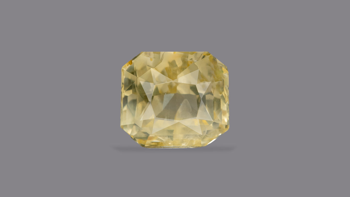 Natural Yellow Sapphire (Pukhraj) 11.31 Carats
