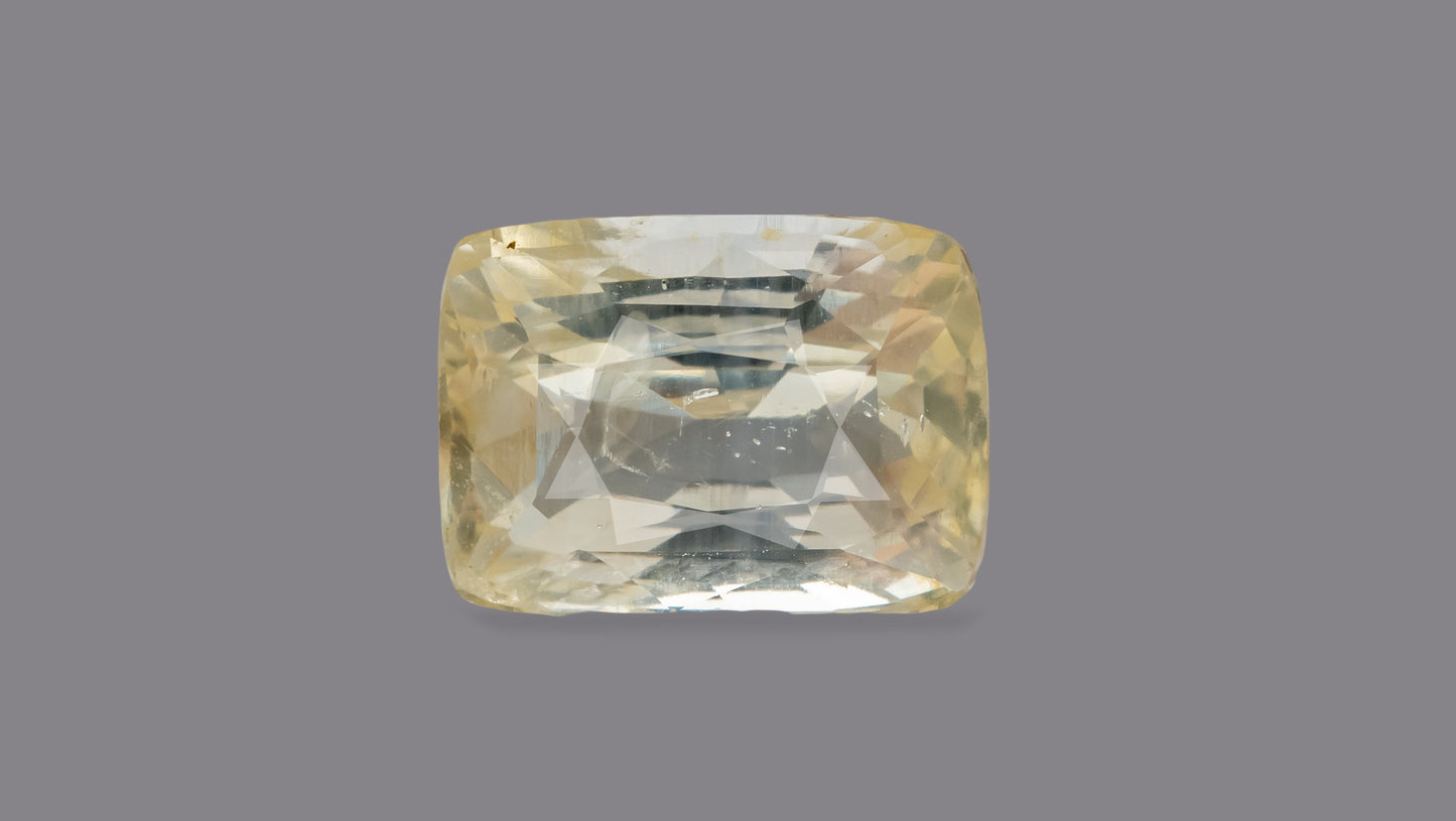 Natural Yellow Sapphire (Pukhraj) 2.18 Carats