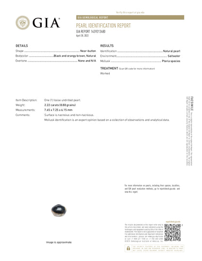 Natural Basra Pearl (Moti) 2.22 Carats