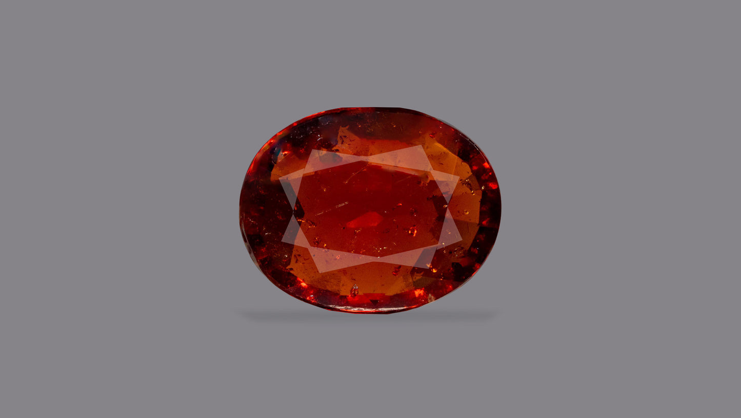 Natural Hessonite (Gomed) 9.21 Carats