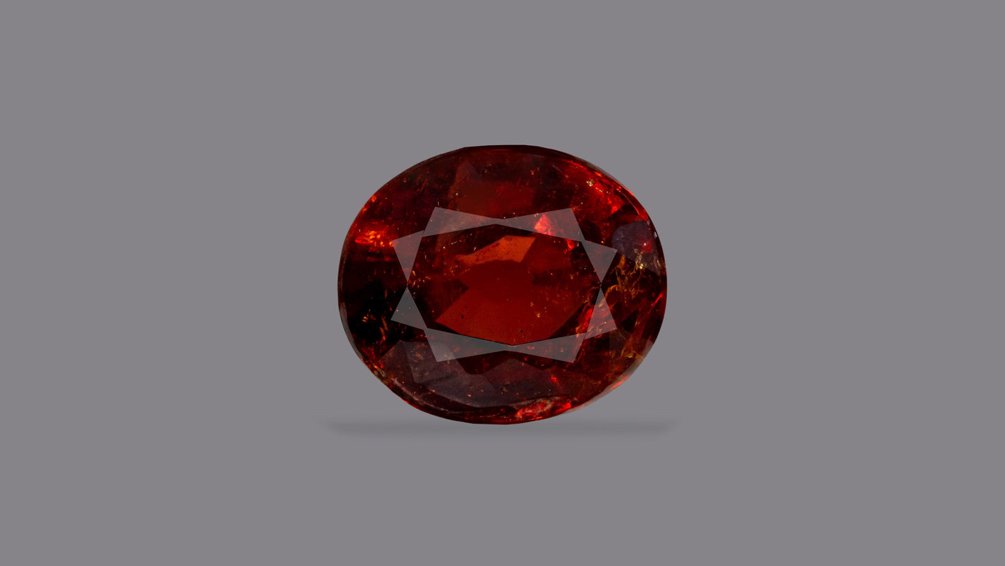 Natural Sri-Lankan Hessonite (Gomed) 6.28 Carats