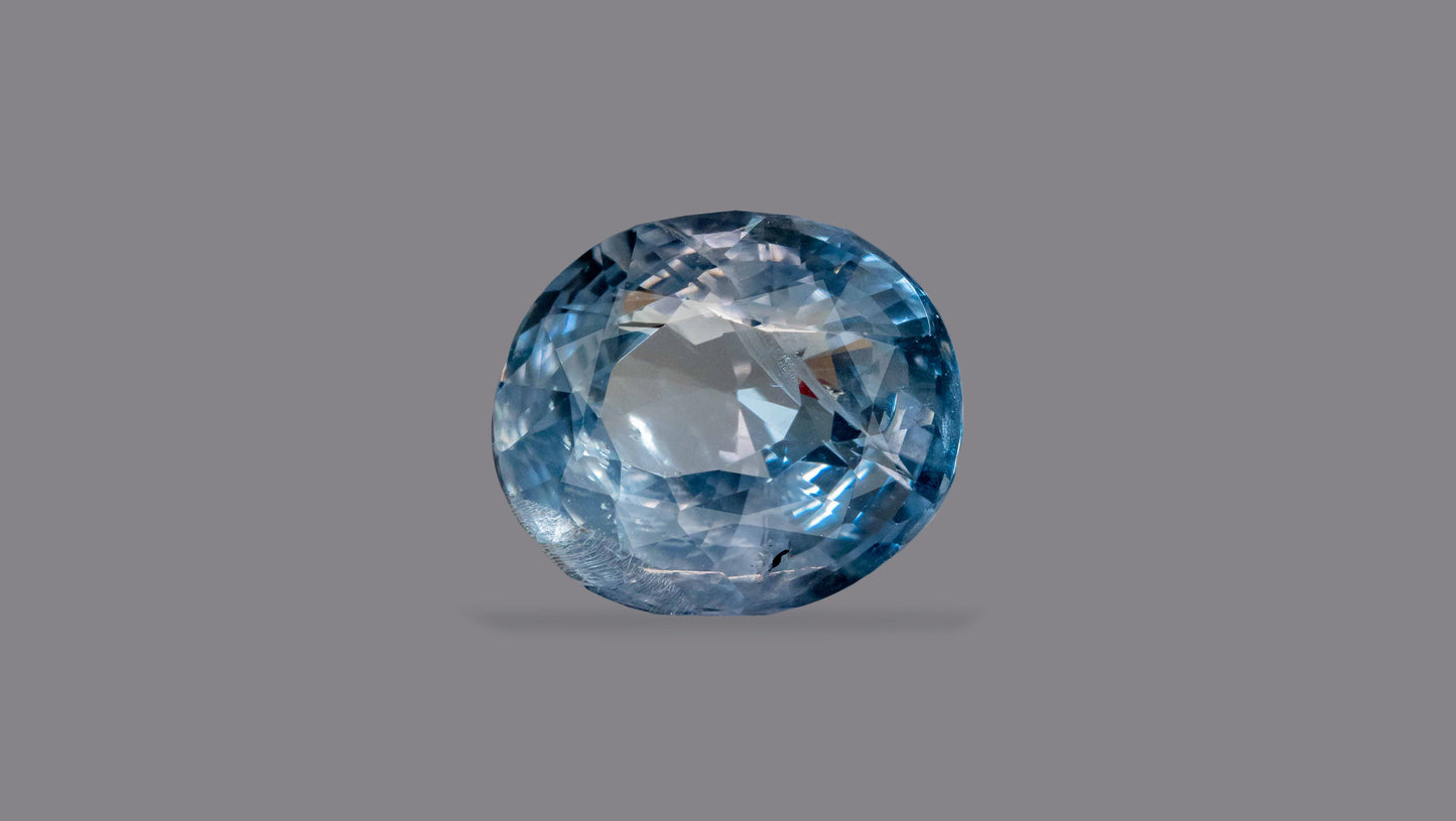Natural Blue Sapphire (Neelam) 4.46 Carats