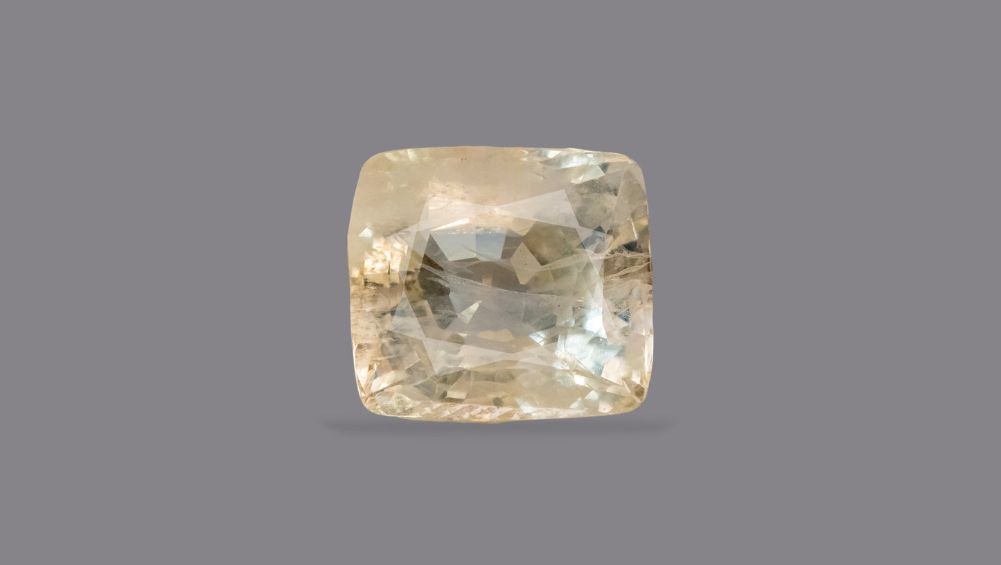 Natural Yellow Sapphire (Pukhraj) 9.63 Carats