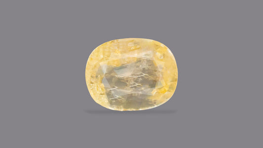 Natural Yellow Sapphire (Pukhraj) 8.13 Carats