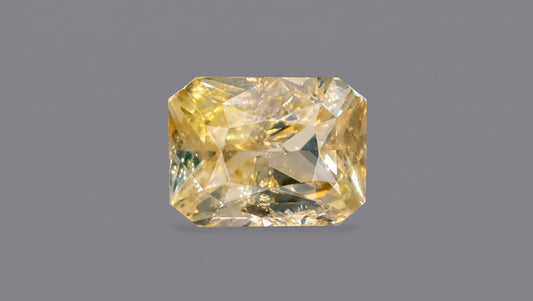 Natural Yellow Sapphire (Pukhraj) 6.22 Carats