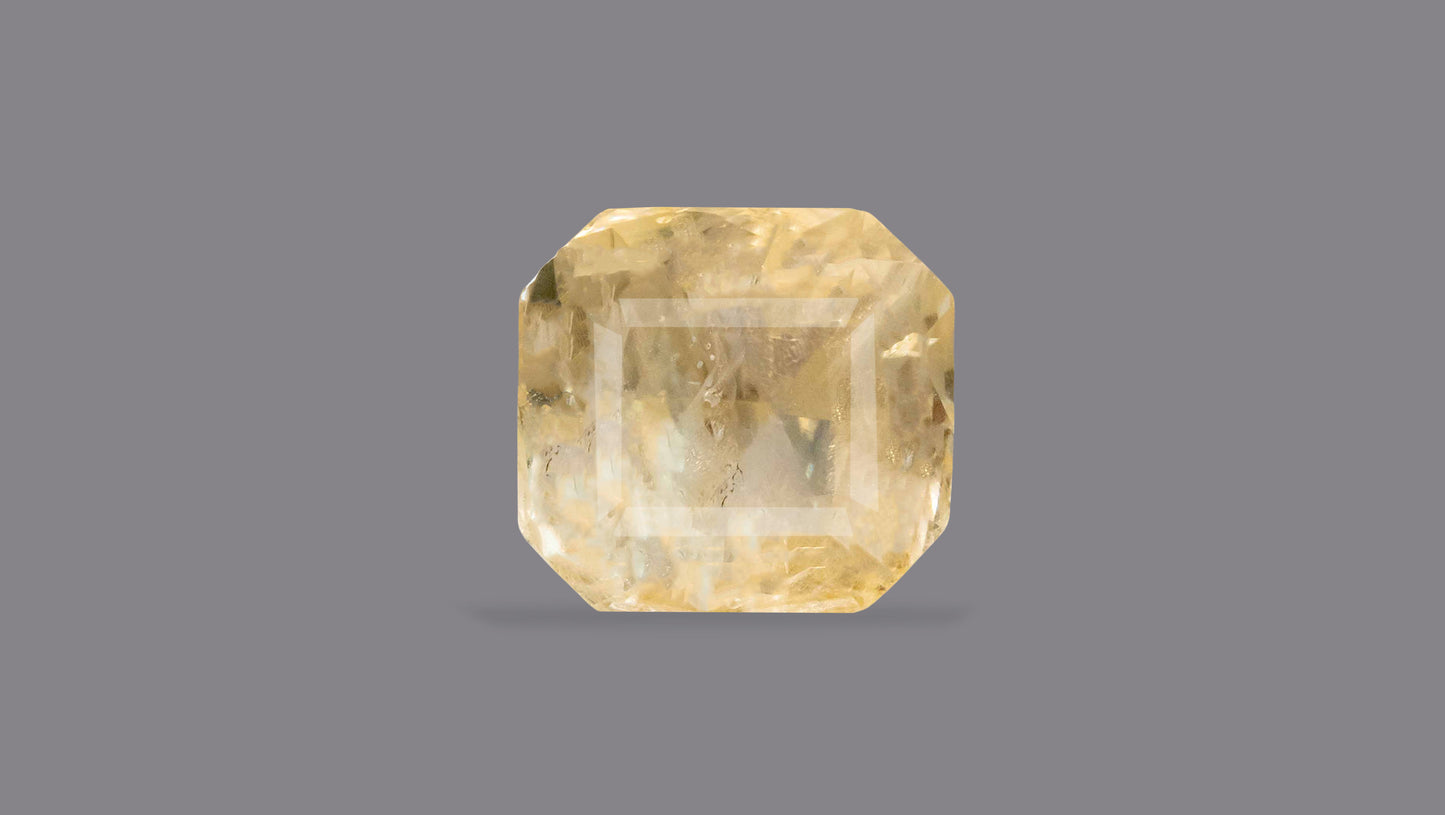 Natural Yellow Sapphire (Pukhraj) 8.72 Carats