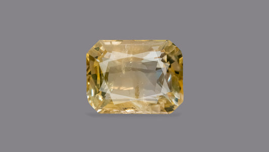 Natural Yellow Sapphire (Pukhraj) 6.04 Carats