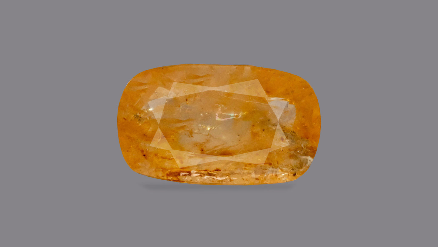 Natural Yellow Sapphire (Pukhraj) 4.74 Carats