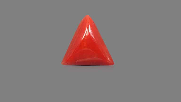 Natural Italian Red Coral (Moonga) 5.12 Carats
