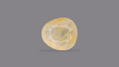 Natural Yellow Sapphire (Pukhraj) 4.46 Carats